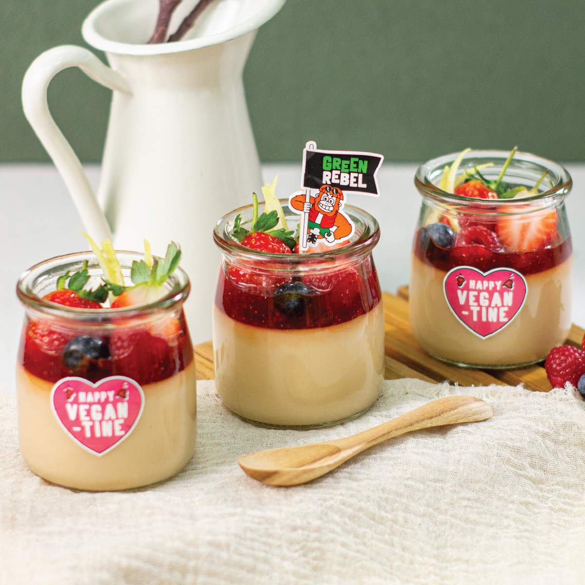 CHEEZY BERRY PUDDING (dairy-free) – Green Rebel Foods