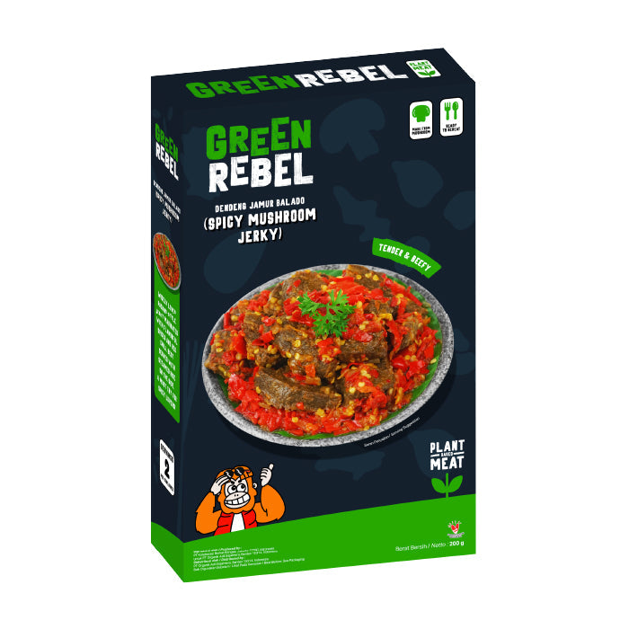 Beefless Dendeng Balado (Heat & Eat)