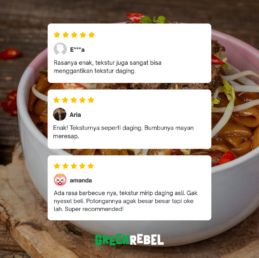 Green Rebel Family Pack Plant-Based Beef Chunks