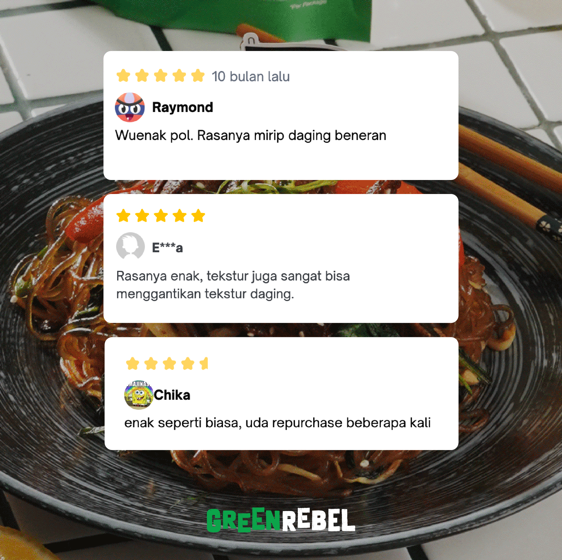 Green Rebel Family Pack Plant-Based Beef Slice