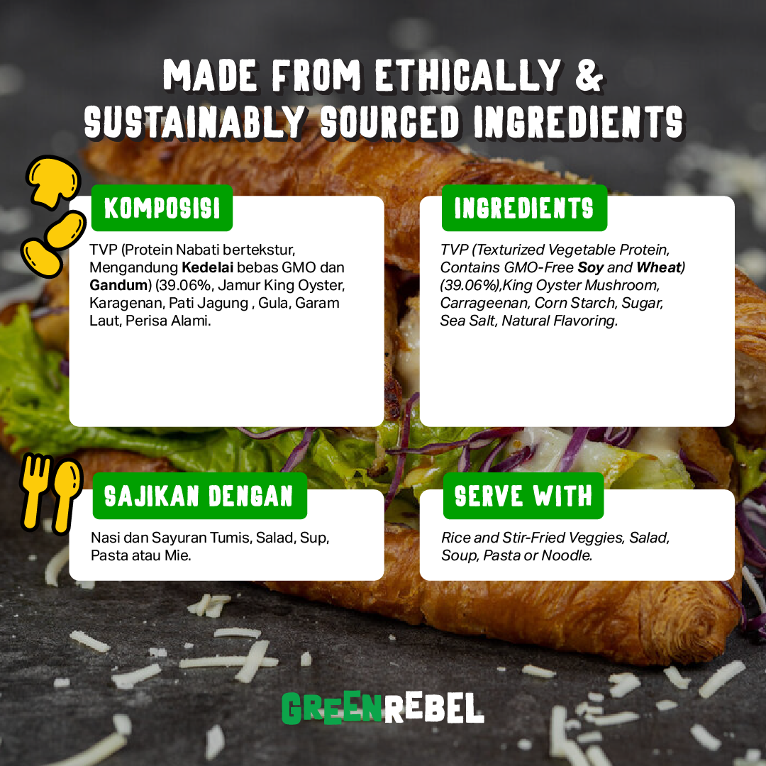 Green Rebel Family Pack Plant-Based Chickn Chunks