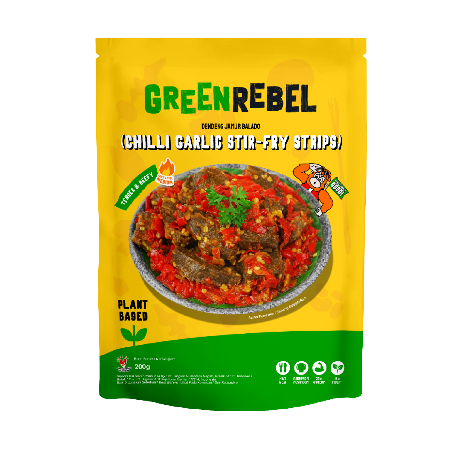 Hampers Sehat Green Rebel Cita Rasa Nusantara Gift Box - Lauk Sehat | Siap Makan | Ready To Eat