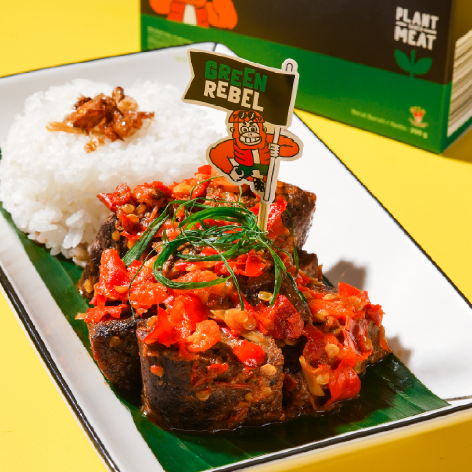 Hampers Sehat Green Rebel Cita Rasa Nusantara Gift Box - Lauk Sehat | Siap Makan | Ready To Eat