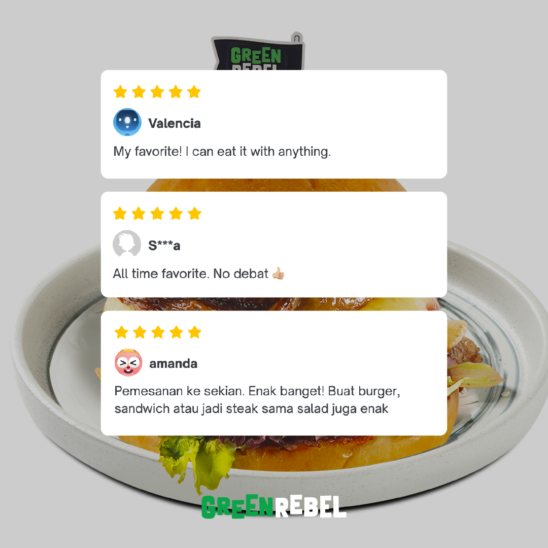Green Rebel Family Pack Premium Burger Patty