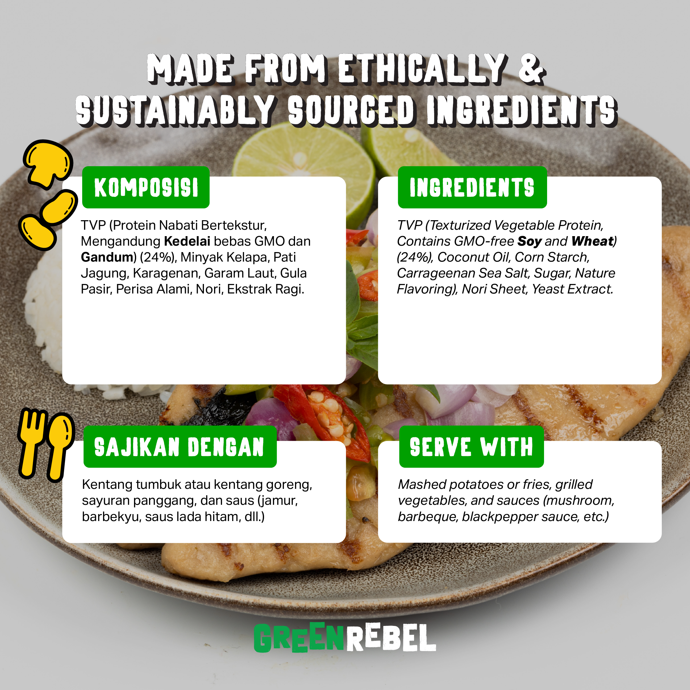 Green Rebel Family Pack Plant-Based Vish Fillet