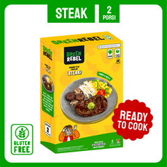 Green Rebel Steak | Protein Nabati | Protein Rendah Lemak | 200 gr