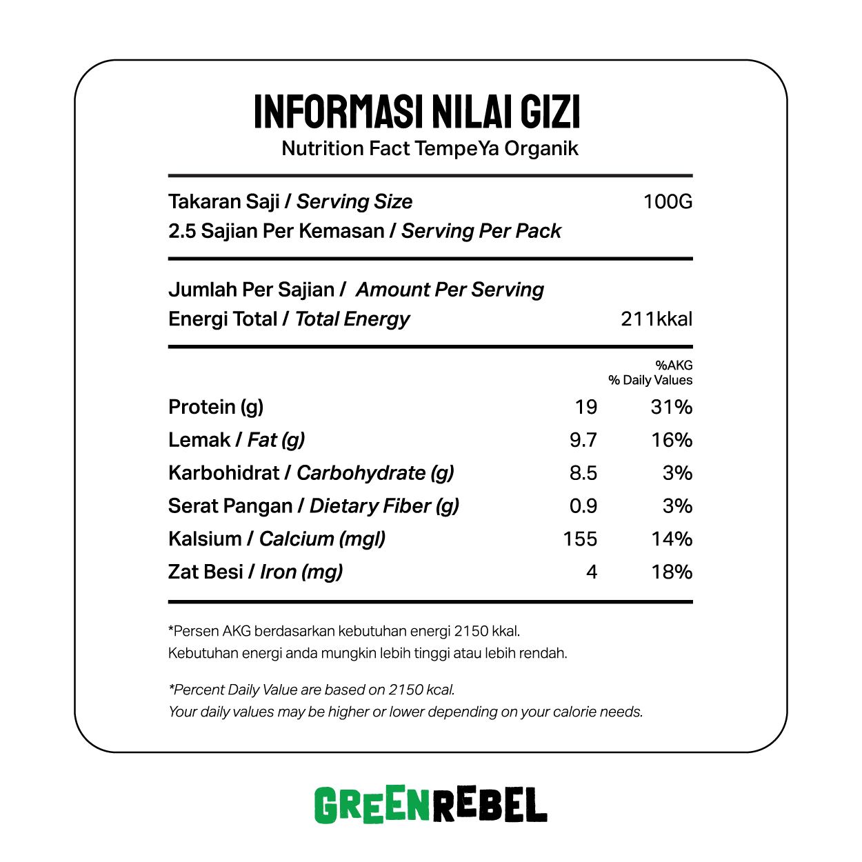Paket Tempe Organik NON GMO & Tempe Bumbu Siap Masak | Tempe Bacem, Ungkep, Tempe Organik Premium