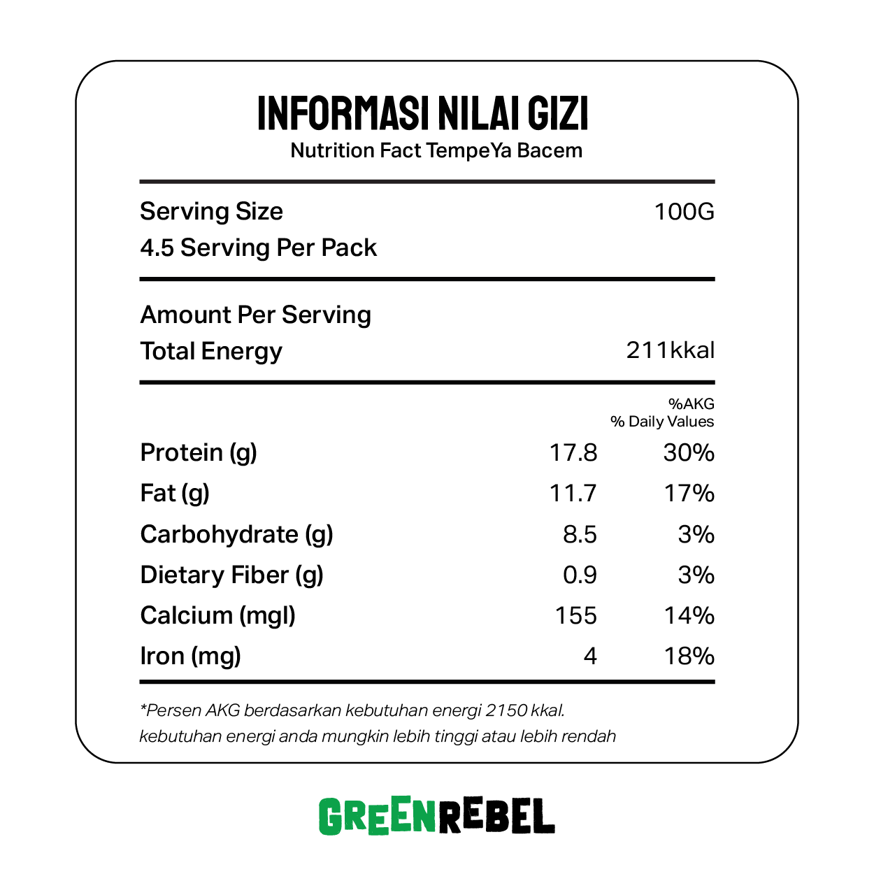 Paket Tempe Organik NON GMO & Tempe Bumbu Siap Masak | Tempe Bacem, Ungkep, Tempe Organik Premium