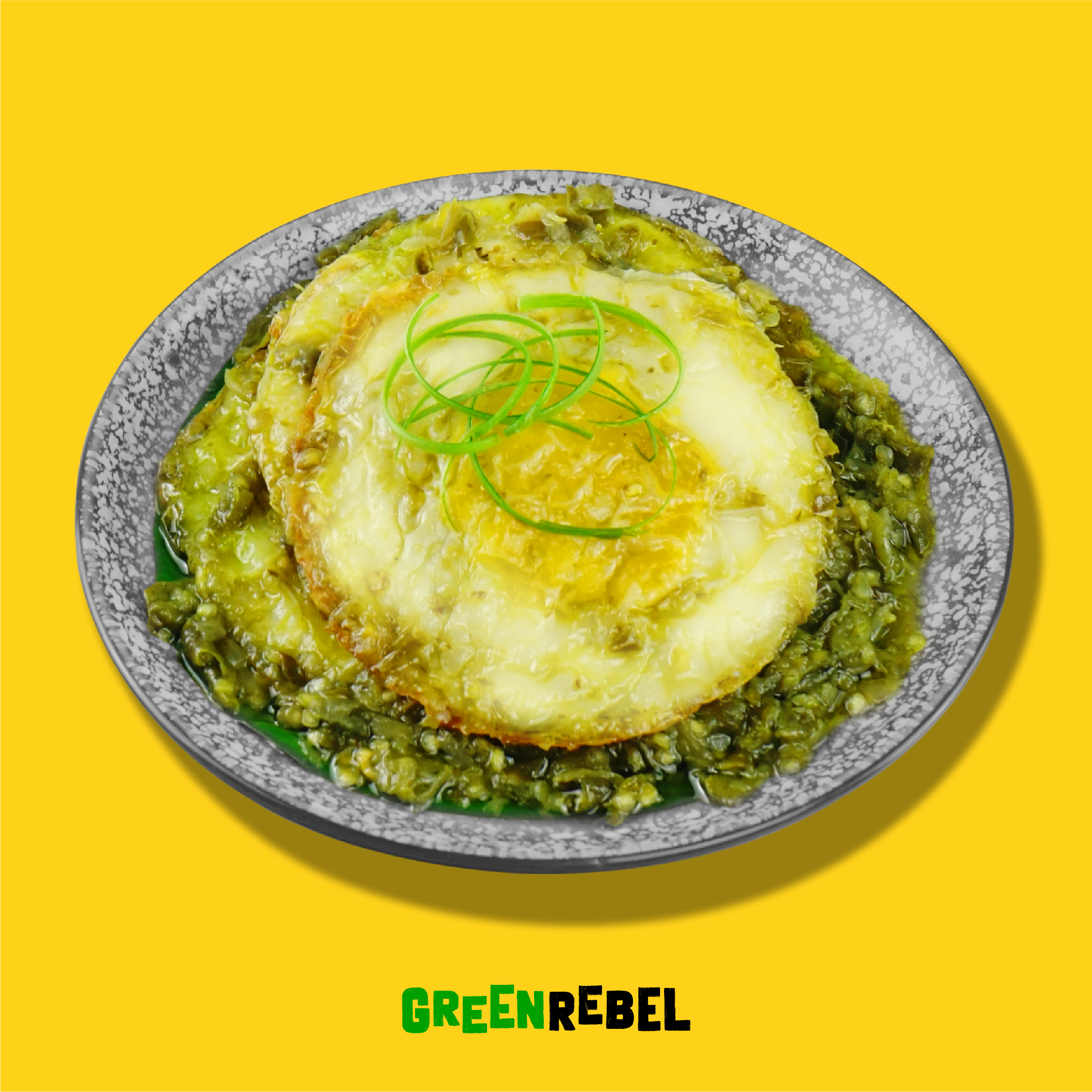 Eggless Sunny Side Up With Green Chilli (Heat & Eat)