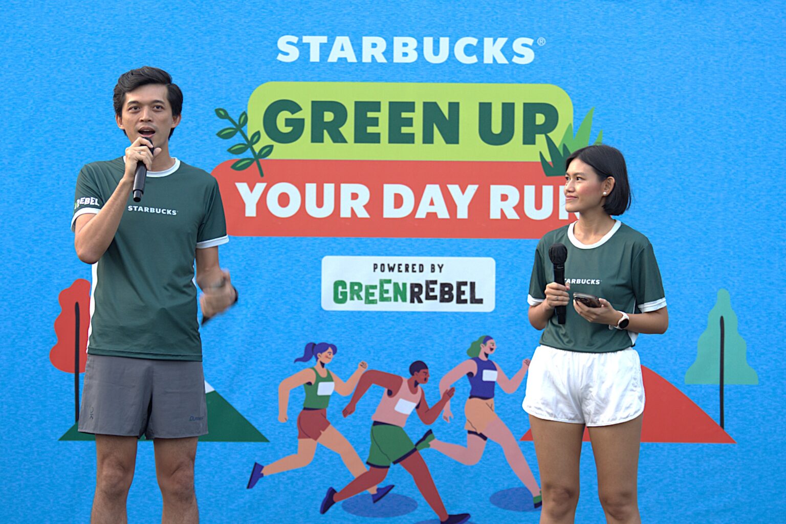 Green Rebel & Starbucks Join Forces for Green Up Your Day Run