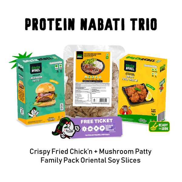 Green Rebel Protein Nabati Trio