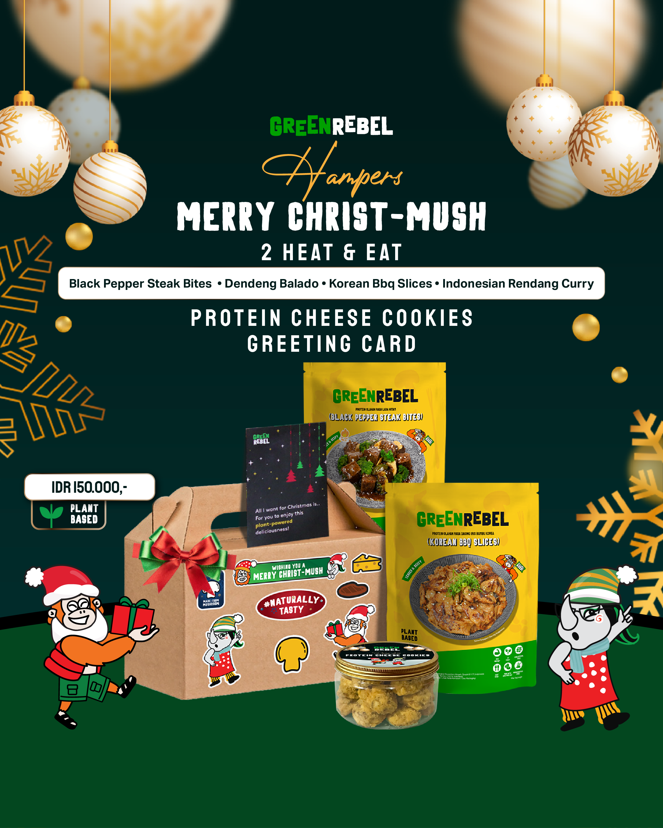 Green Rebel Holiday Hampers | Hampers Natal | Christmas Gift