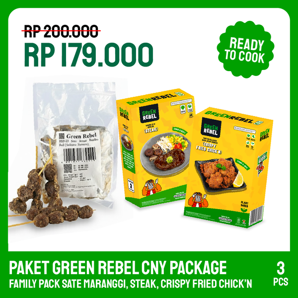 Paket Green Rebel CNY Chinese New Year Ready to Cook