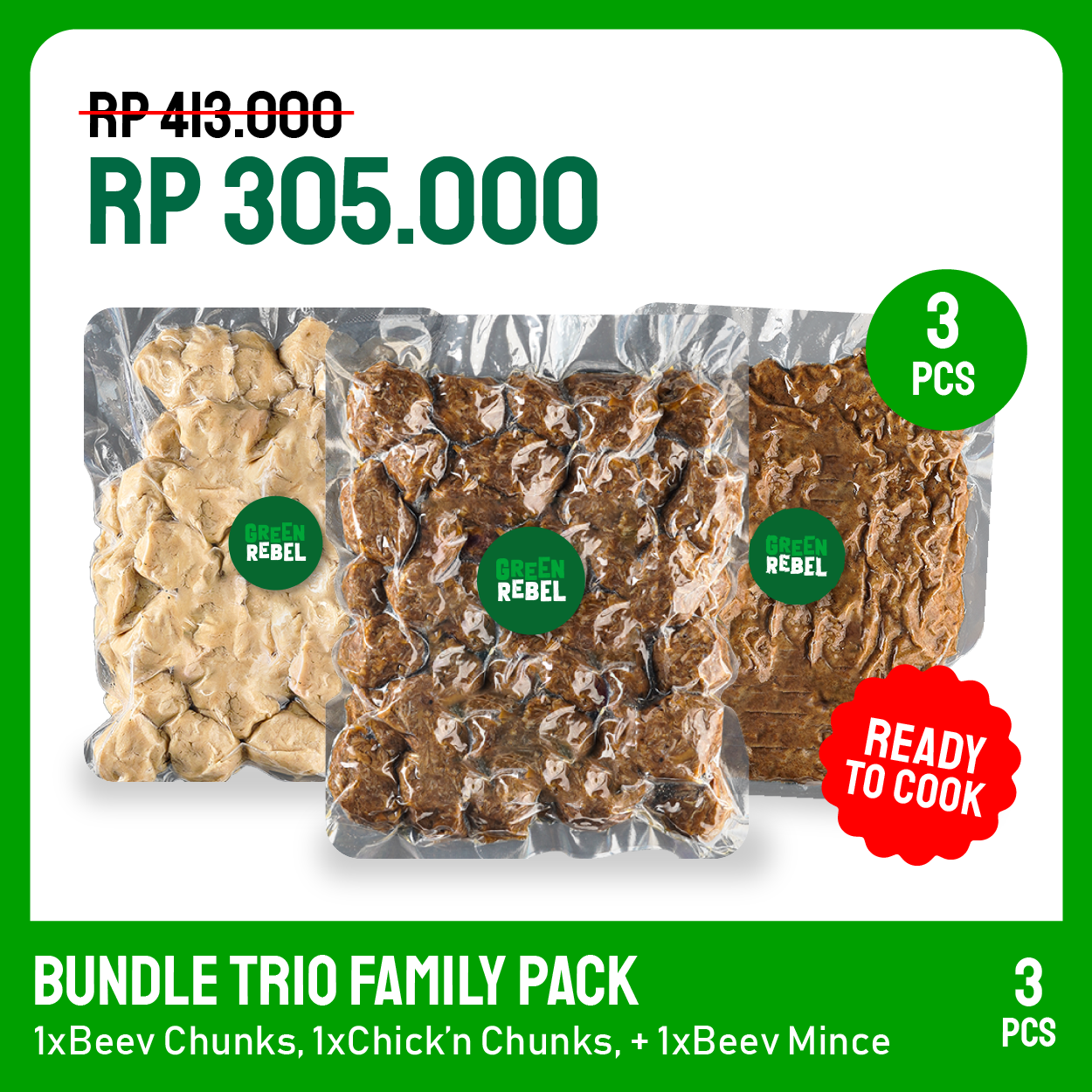 Bundle Trio Family Pack
