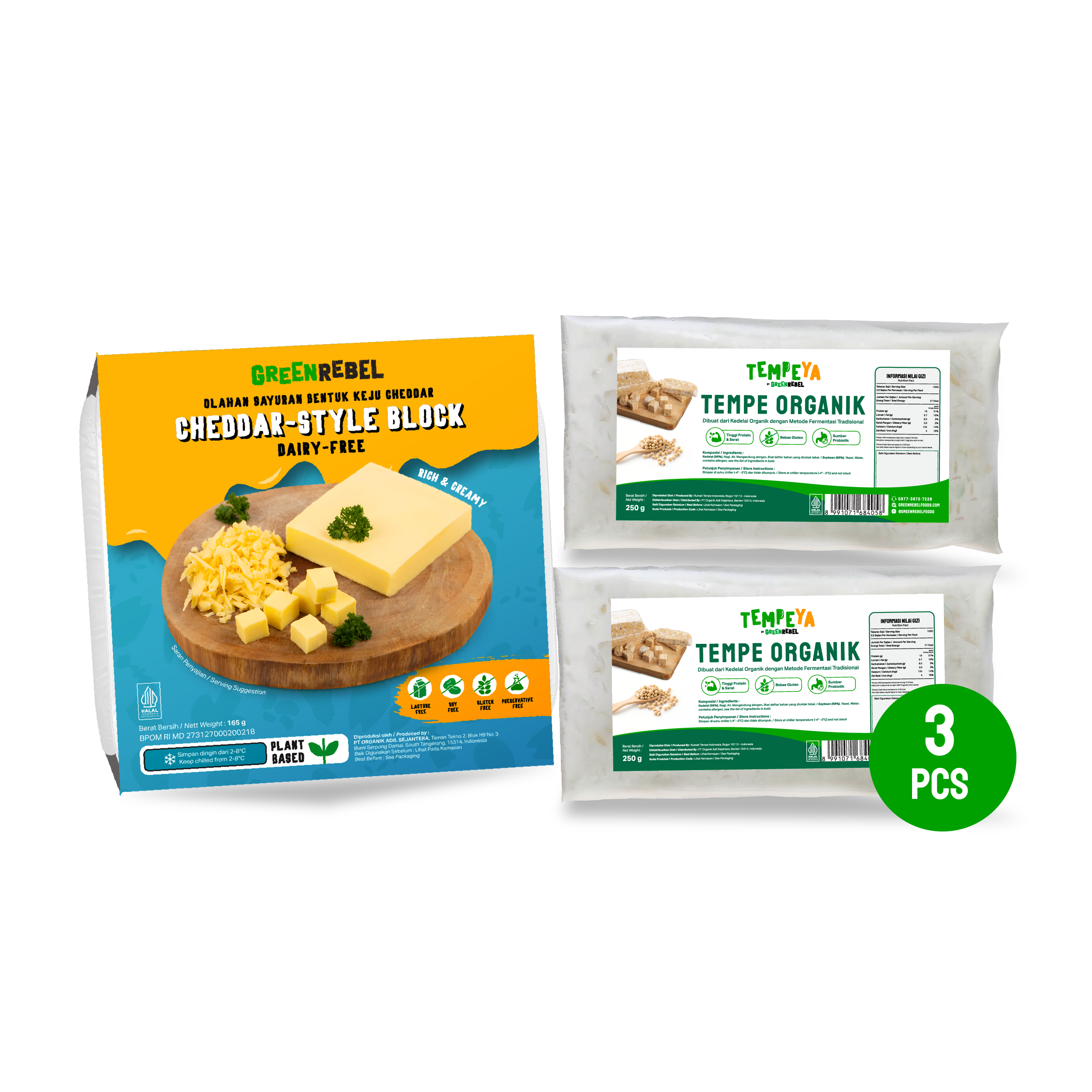 Paket Cheese dan Protein