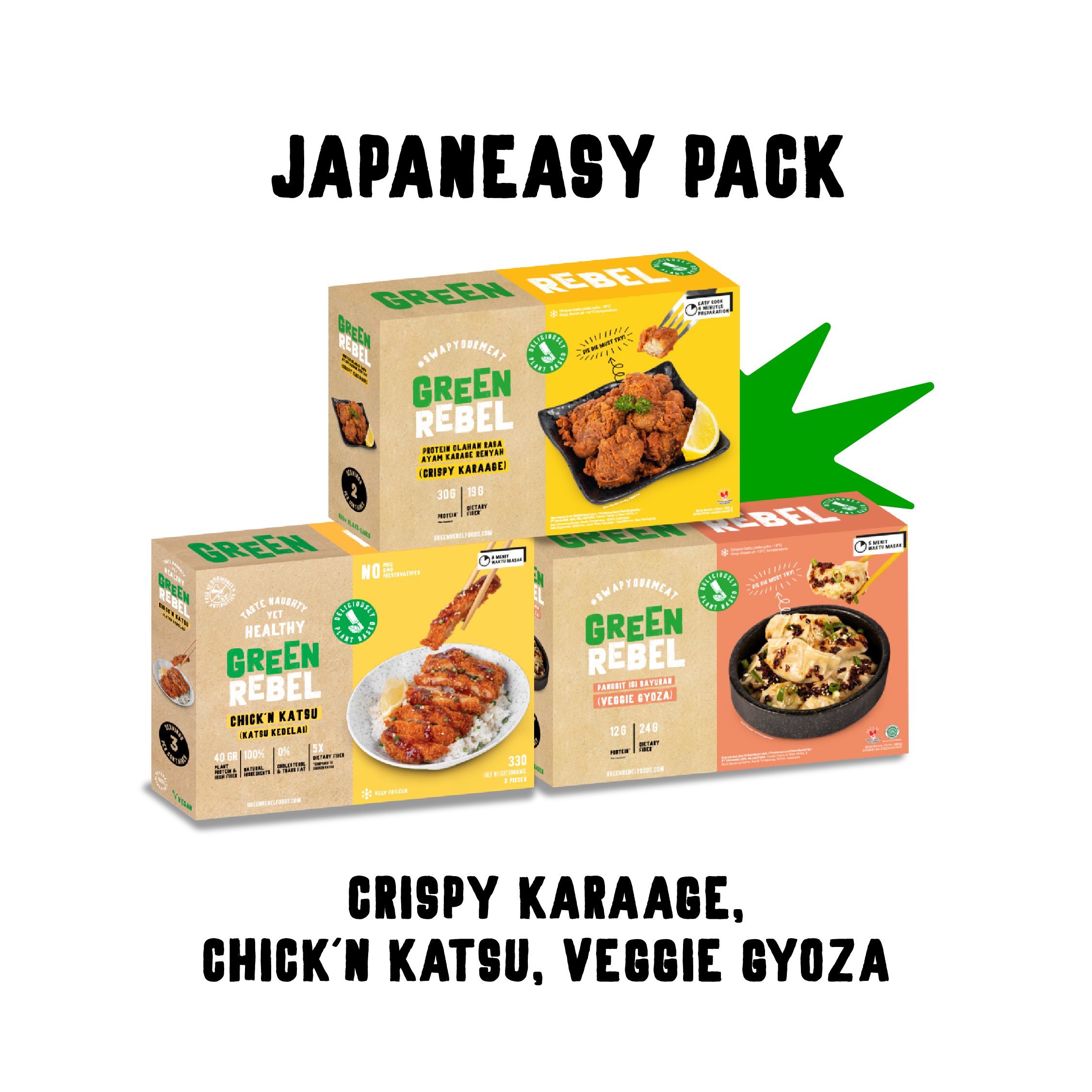 Japan-easy Pack of 3
