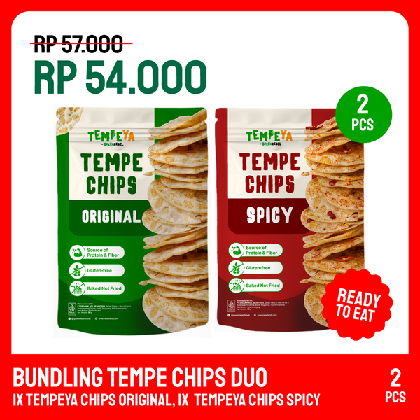 Green Rebel - Bundling Tempe Chips Duo - Original & Spicy