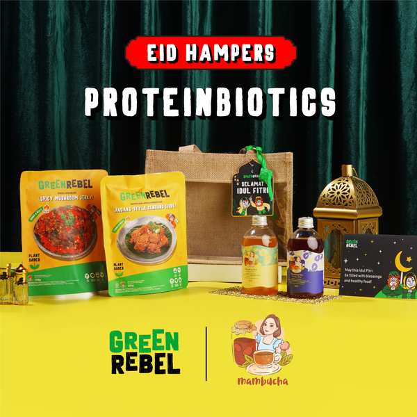 Proteinbiotics Hampers Green Rebel x Mambucha