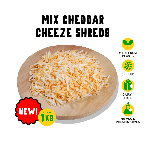 Green Rebel Family Pack Dairy-Free Shredded Cheddar Cheese Mix