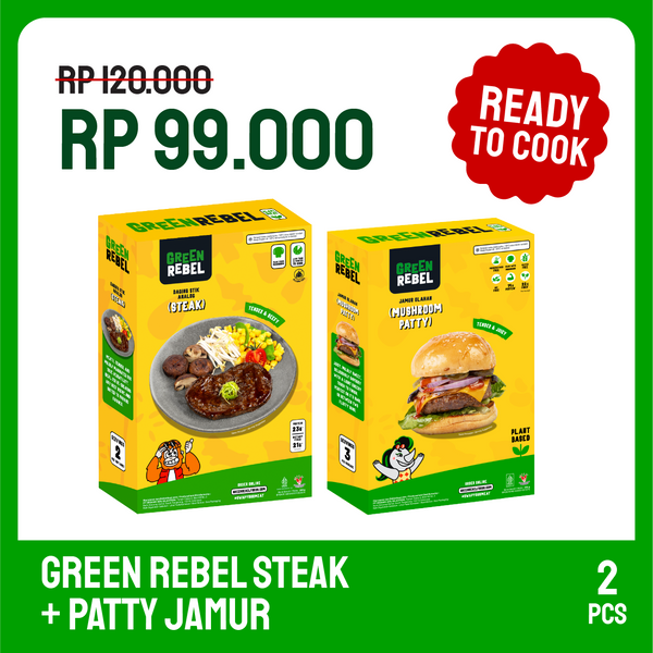 Green Rebel Ready To Cook Bundle - Lauk Sehat | Siap Masak | Ready To Cook