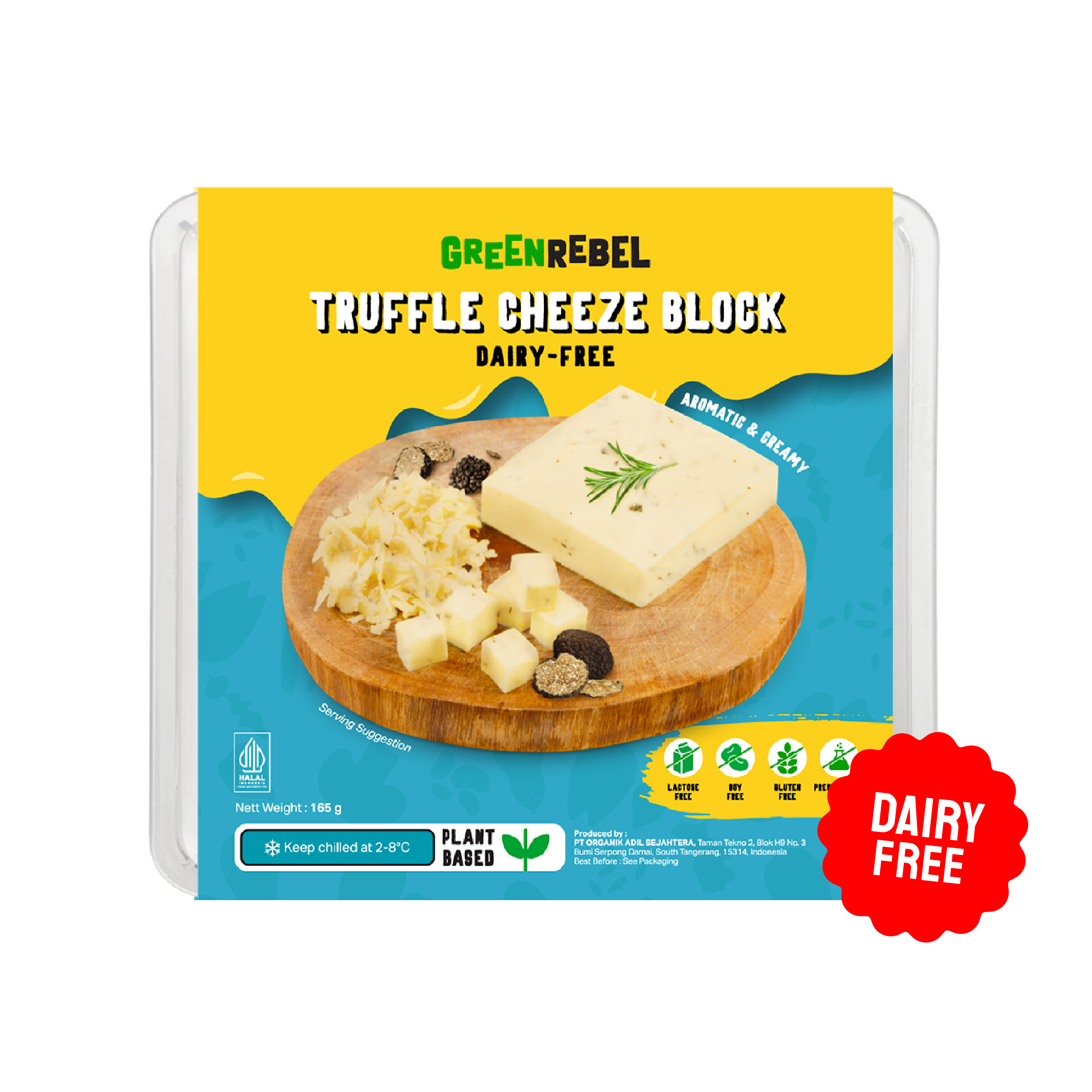 Truffle Cheese | Keju Truffle Nabati | Dairy Free (SBY)