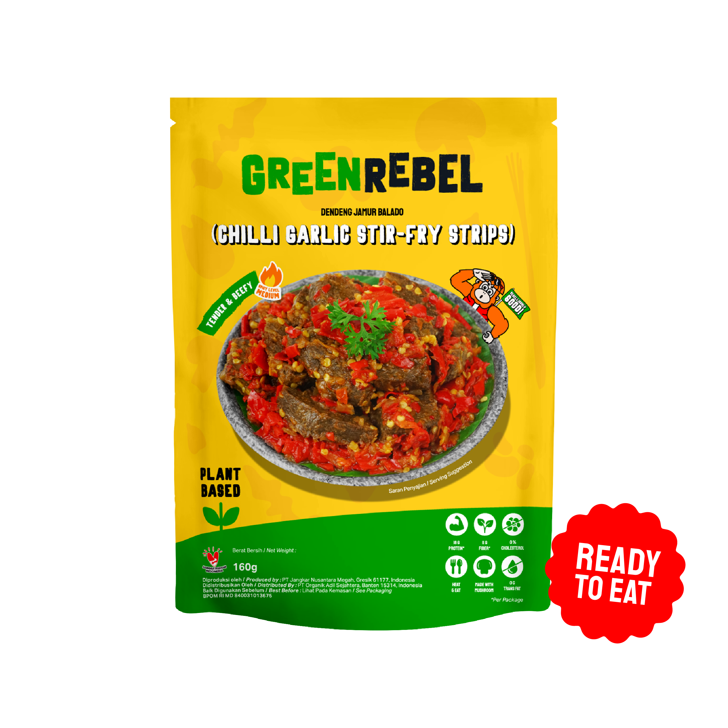 Dendeng Balado - Ready To Eat - 160gr (SBY)
