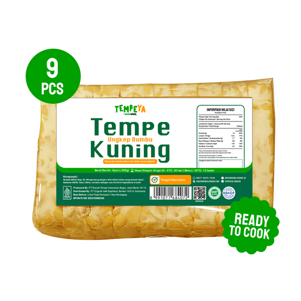TempeYa Tempe Ungkep Bumbu Kuning