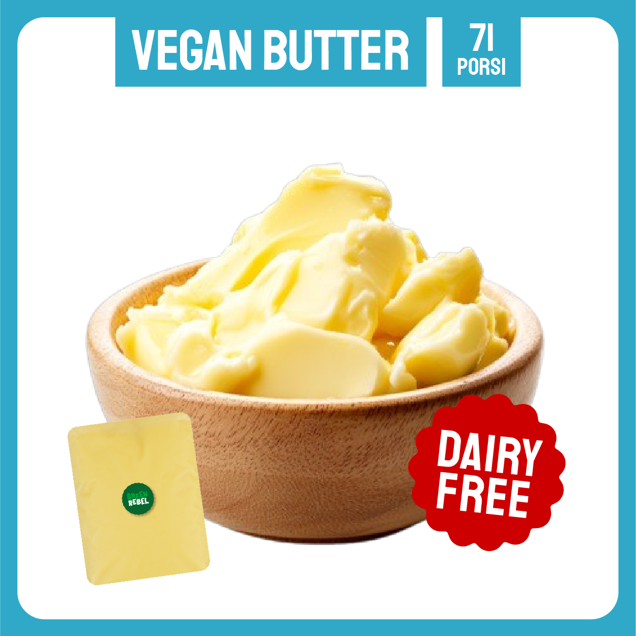 Vegan Butter | Bebas Laktosa | Dairy Free | 1 kg