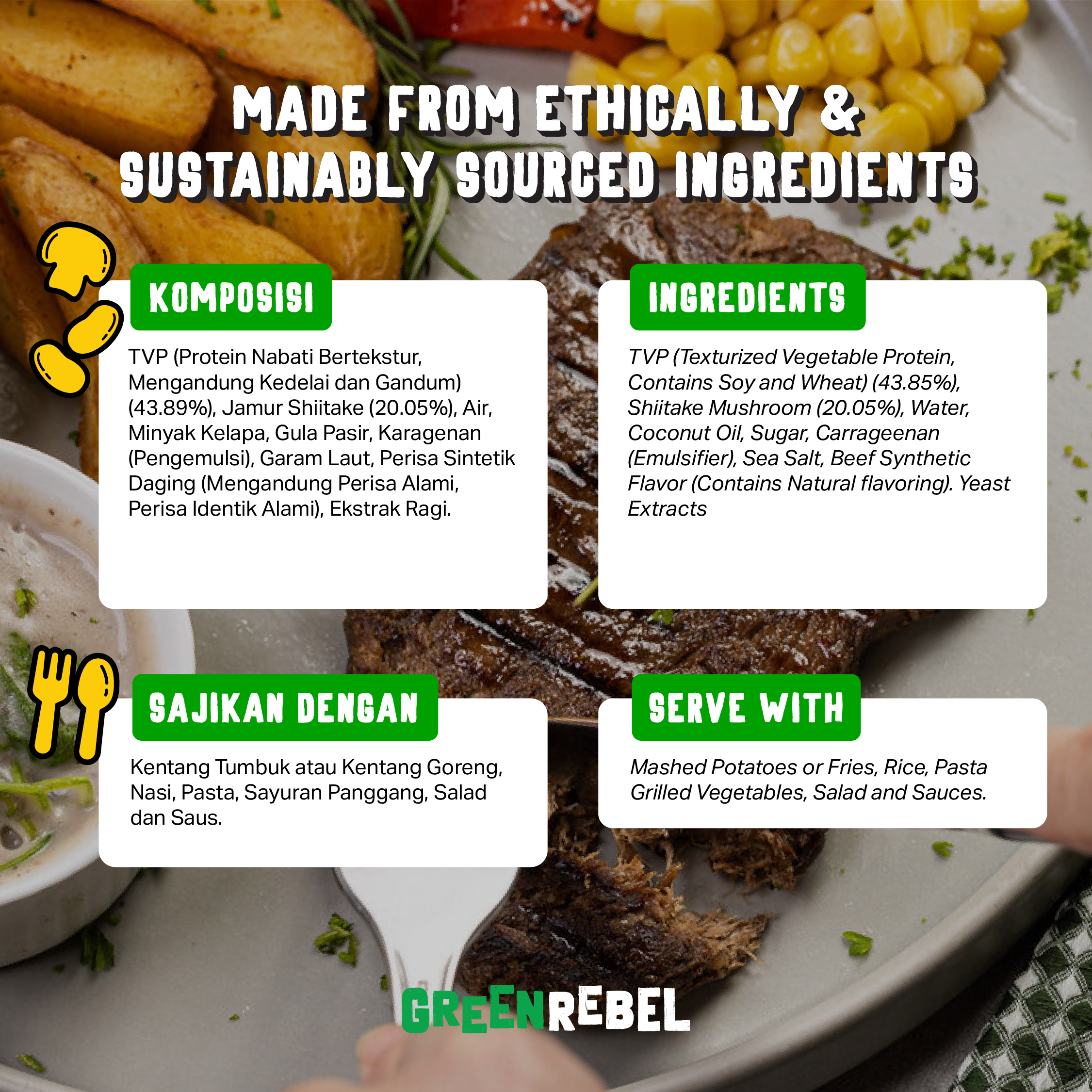 Beefless Steak - Bali