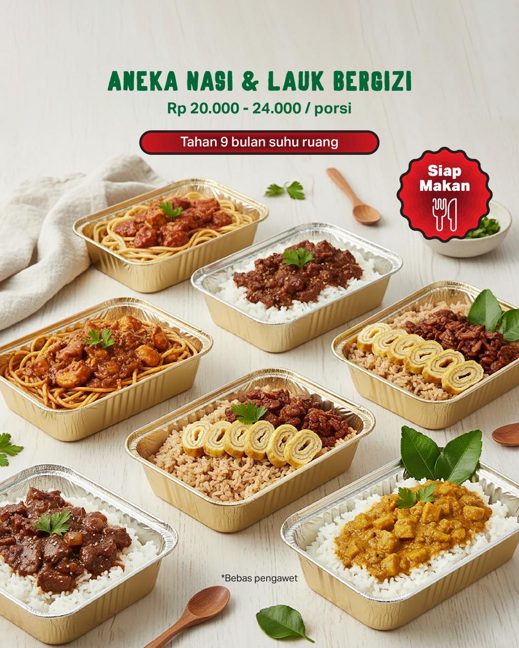 Paket Bencana Makanan Bergizi Siap Makan untuk Korban Bencana Aceh dan Sumatera